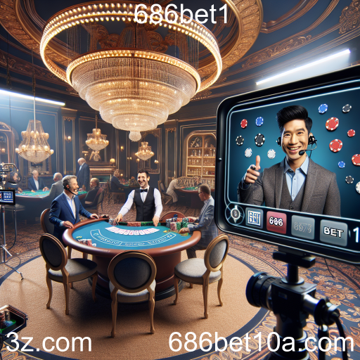 A Experiência Imersiva dos Cassinos Ao Vivo no 686bet1